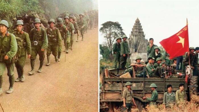 Вьетнамцы отреагировали на геноцид камбоджийцев.