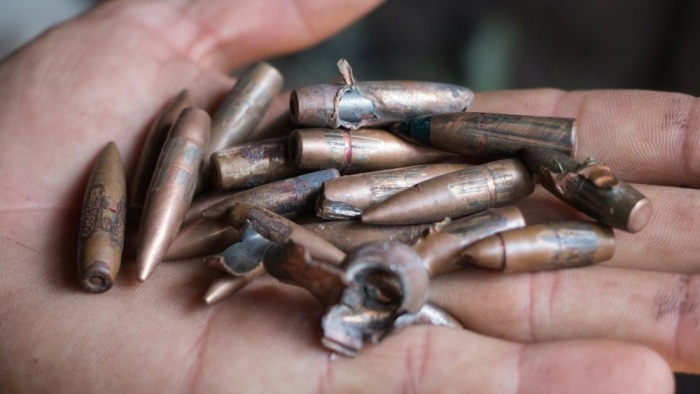 Из пуль и осколков снарядов делали амулеты. /Фото: stihi.ru