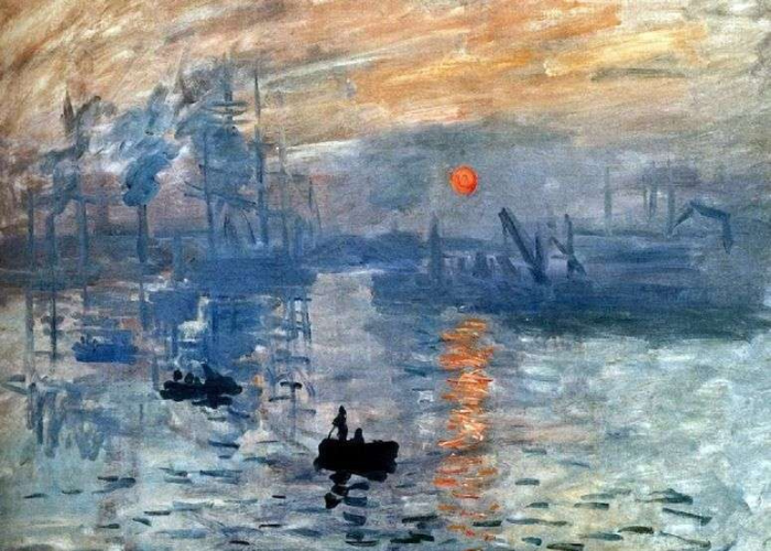 Благодаря картине «Впечатление. Восход солнца»  Клода Моне импрессионисты получили свое название. 