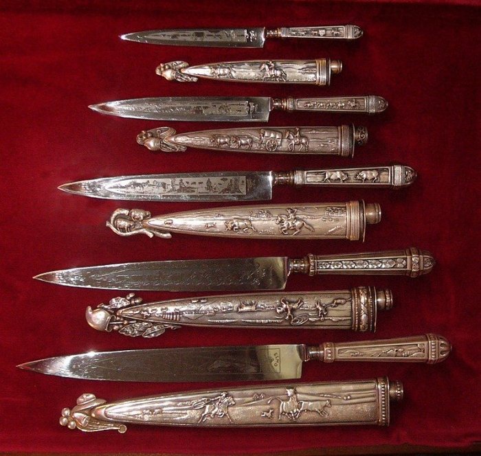 Ножи гаучо./Фото: cutlerycollectors.com