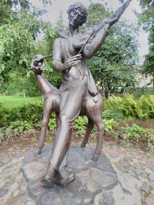 Памятник Шагалу в Витебске 