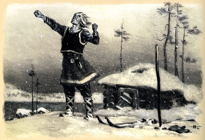 У финно-угорских народов Севера не было единого большого эпоса, а запрос на него в финском сообществе был.