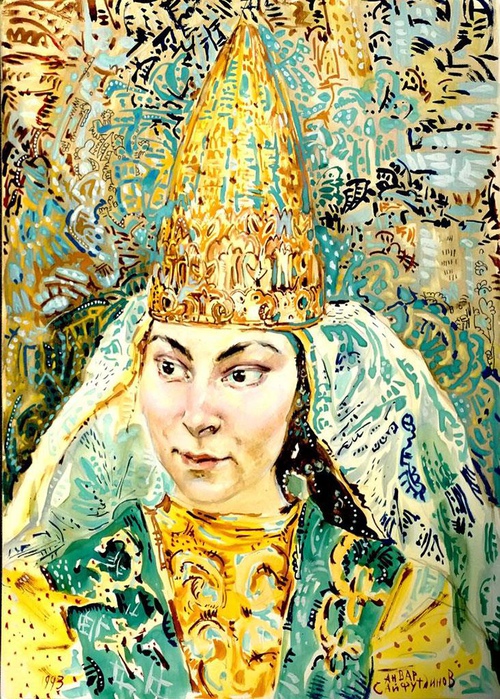 Картина Инвара Сайфутдинова.