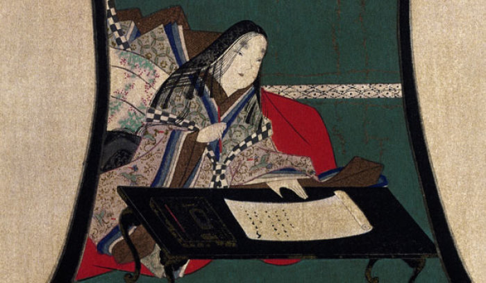 Японские мужчины знали о существовании женского письма и умели его читать