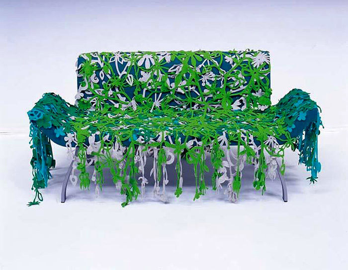 Растительное кресло от Торда Бунтье.