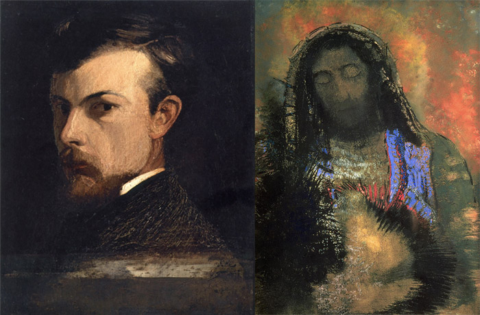 Одилон Редон - самый загадочный художник Франции. 