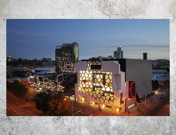 Здание театра в Мельбурне.