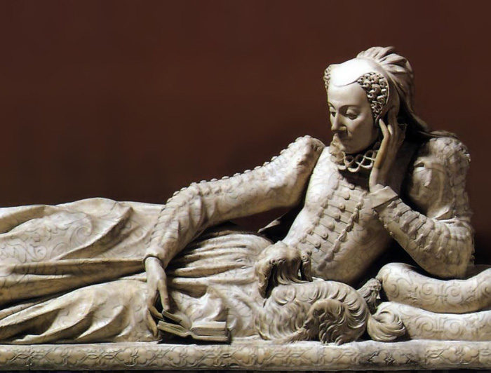 Жермен Пилон, надгробная скульптура Валентины Бальбиани.