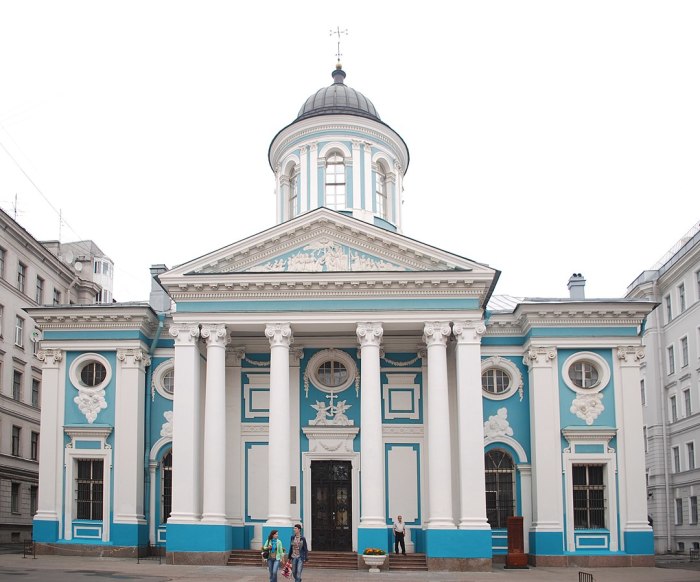 Армянская церковь св. Екатерины на Невском проспекте. /Фото:wikimedia.org