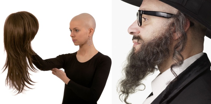 Еврейская женщина, как правило, обрита налысо и ходит в парике. Так думает большинство тех, кто гуглит информацию о евреях. Ну а кудри, видимо, отращивают только мужчины. 