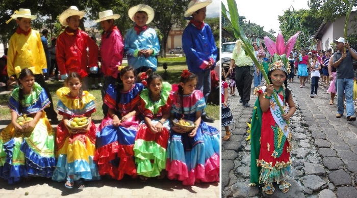 Национальная одежда в Гондурасе.