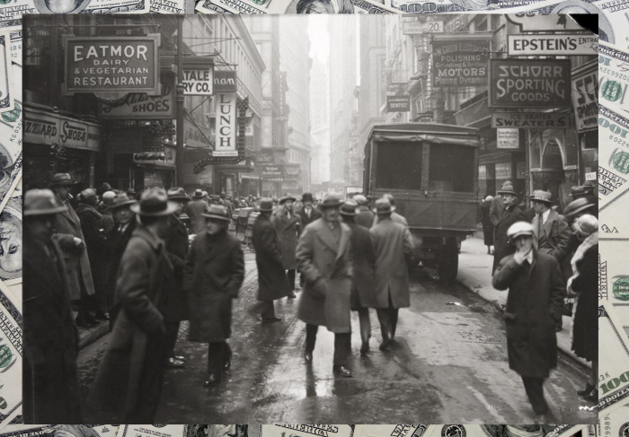 Нью-Йорк в 1920-х.