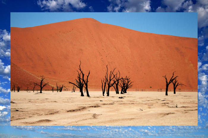 Пустыня Намиб.