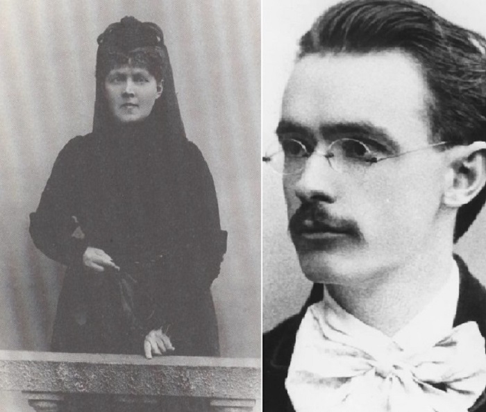Фридрих Вильгельм и Элизабет в молодости.
