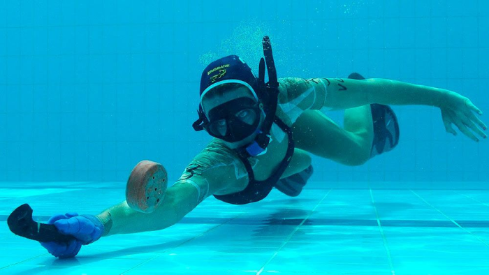 Подводный хоккей. /Фото: flectone.ru