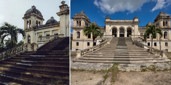 Кубинское архитектурное чудо превратилось в заброшку.