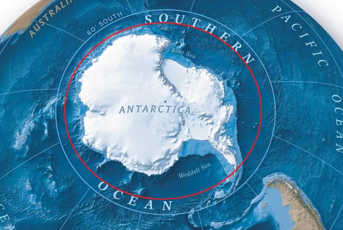 Южные океан омывает Антарктиду и тут самое чистое место на Земле.