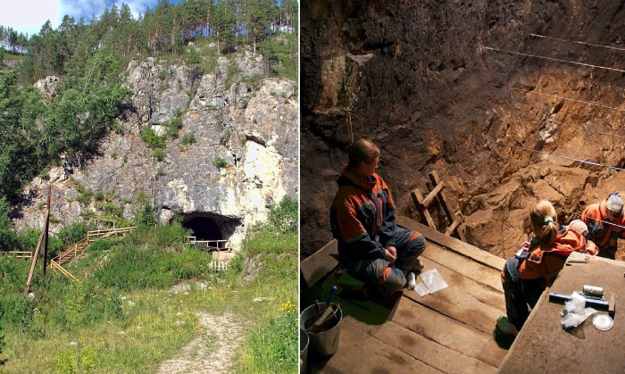 В пещере нашли останки так называемого человека алтайского (двух денисовцев).