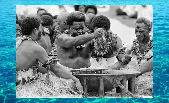 Жители острова Фиджи.