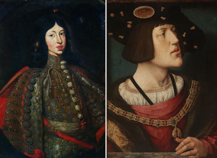  Фердинанд III (cлева) и Карл I (cправа).
