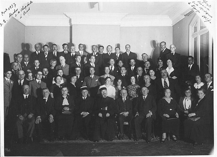 Караимы-эмигранты во Франции, 1930-е годы. /Фото: karaimi.org