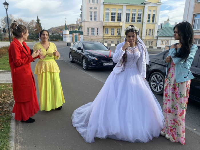 Типичная цыганская невеста. Чебоксары/Фото: pg21.ru