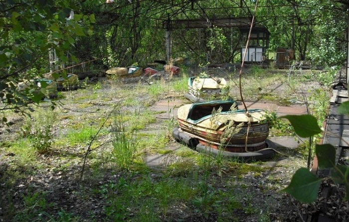 Заброшенный детский парк. /Фото:chernobylguide.com