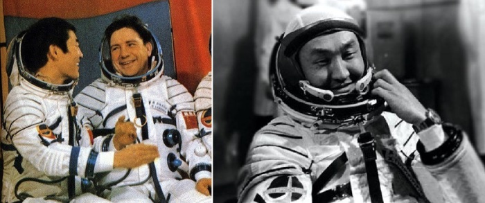 На практике скафандр Ганзоригу не пригодился, но на родине космонавт всё равно стал национальным героем.