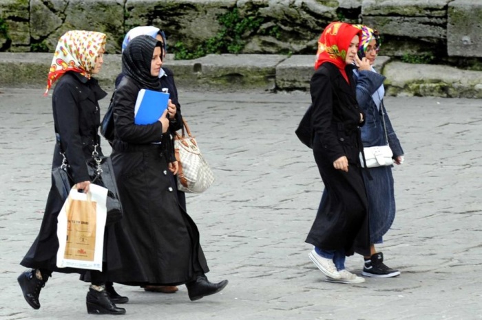 Турецкие женщины.  /Фото:ilmfeed.com