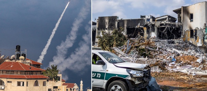 ХАМАС обстрелял Израиль, и железный купол не помог.