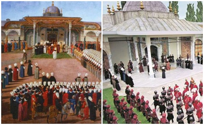 У Ворот Счастья во Втором дворе устраивались официальные торжества и церемонии