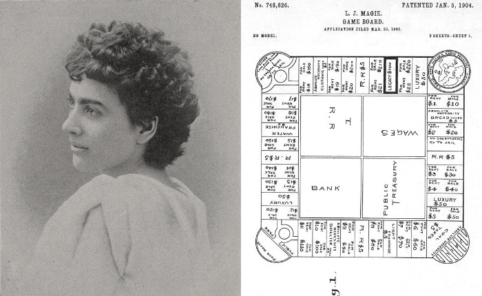 Элизабет Мэги и ее патент 1904 года