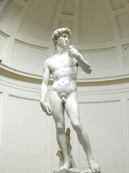 Статуя Давида Микеланджело во Флоренции