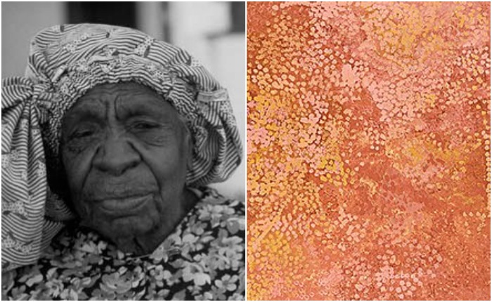 Эмили Нгварри, одна из самых известных в Австралии художниц, пришла в изобразительное искусство уже в достаточно преклонном возрасте