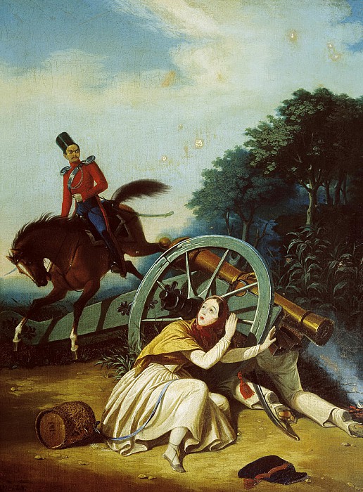 К. Гампельн. Сцена из Отечественной войны 1812 года