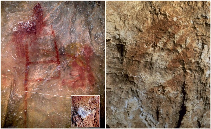 Следы не типичного для неандертальцев творчества в испанских пещерах