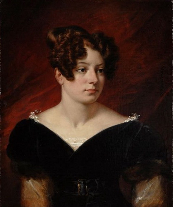 О. Верне. Портрет Жозефины де Фарже