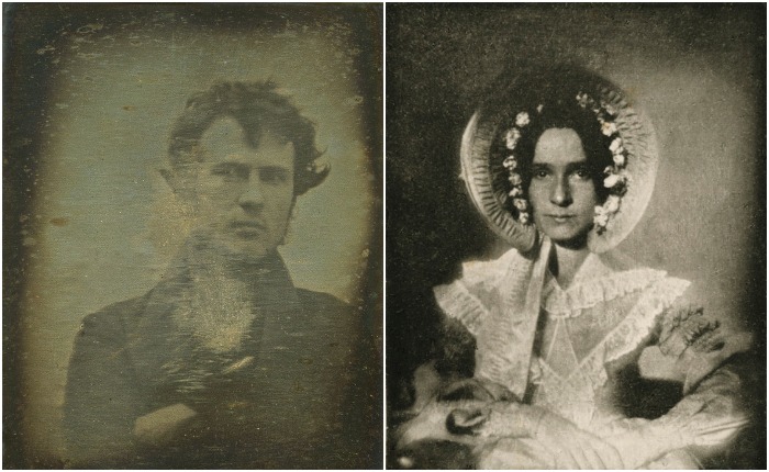 Вероятно, первые дагеротипные портреты в истории - 1839 год