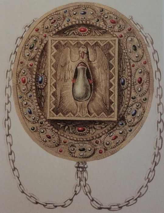Изображение Святой Стеклянницы. XIX век.