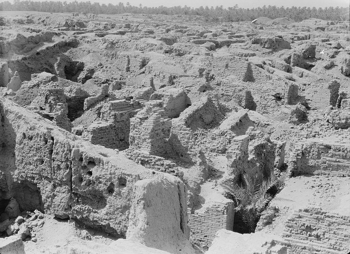 Руины Вавилона в 1932 году