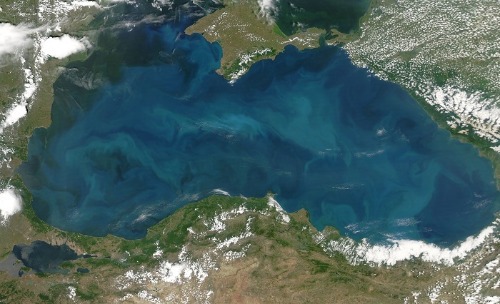 Черное море. Источник: earthobservatory.nasa.gov