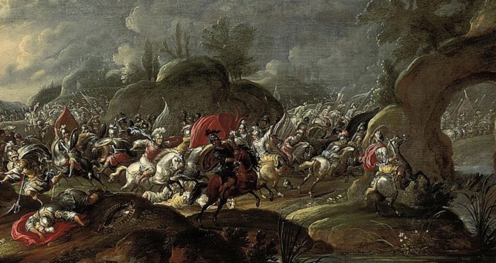 Поражение и самоубийство Брута, как и смерть Цезаря стали сюжетом для картин. Источник: commons.wikimedia.org