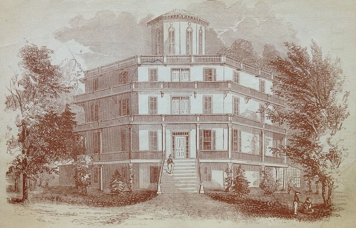 Дом Фаулера, снесенный в 1897 году. Источник: commons.wikimedia.org