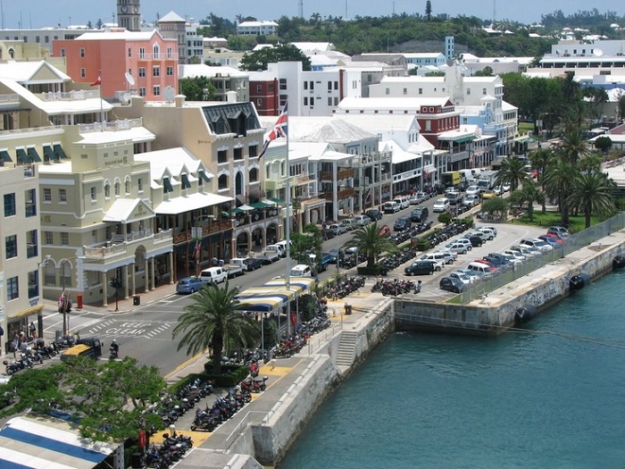 Гамильтон, Бермудские острова. Источник: commons.wikimedia.org