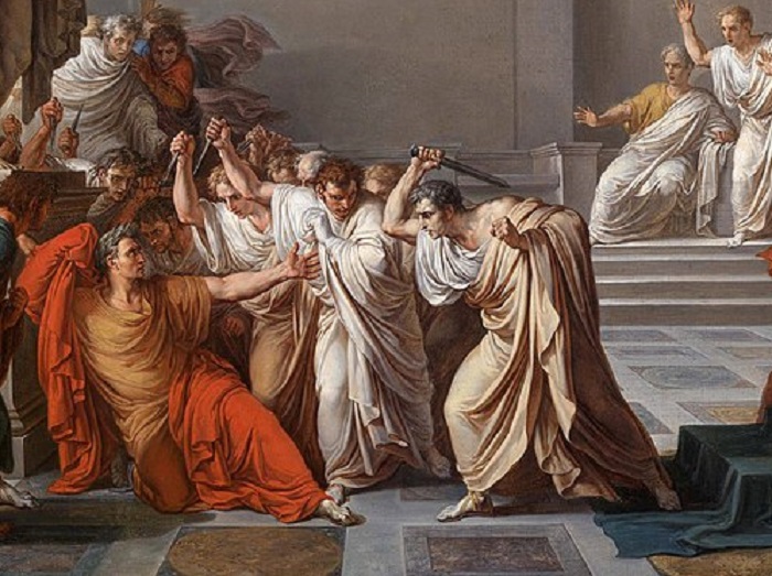 Гай Юлий Цезарь был убит в результате заговора, который возглавил Брут. Источник: commons.wikimedia.org