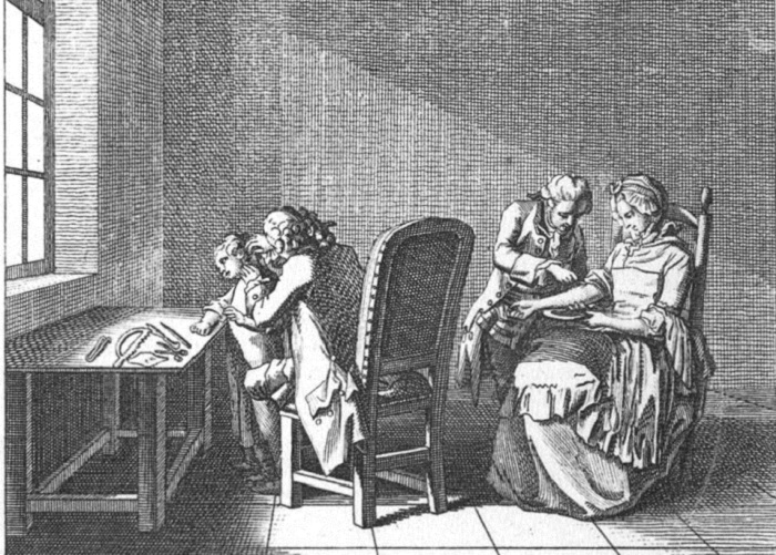 В XVIII веке медицина была не только намного менее развитой, но и полностью «мужской». Источник: google.com