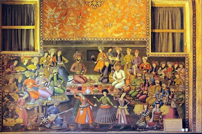 В прошлом существовала традиция - на новый год преподносить подарки правителю. XVII век. Источник: commons.wikimedia.org