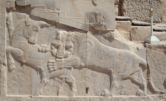 Подтверждение празднования Новруза встречается в произведениях искусства Персидской империи. Источник: commons.wikimedia.org
