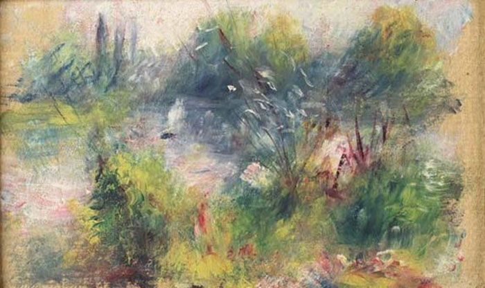 Пьер Огюст Ренуар, «Пейзаж на берегу Сены», 1879 год