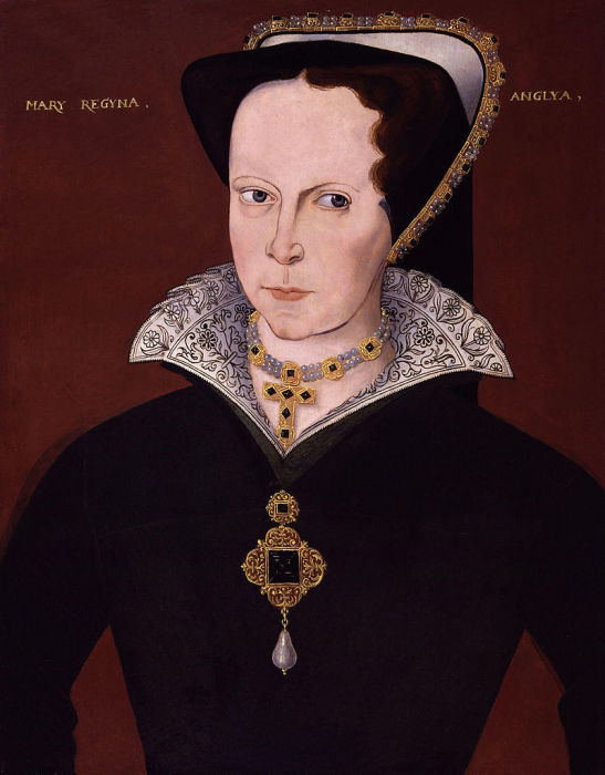 Портрет Марии Тюдор с жемчужиной «Перегрина»